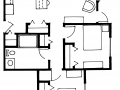 2 Bed Accessible Unit